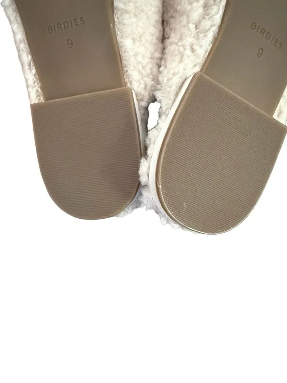 Birdies The Lark Faux Shearling Sleepers  Size 9